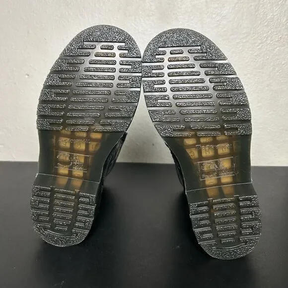 NEW Dr. Martens 1460 Wild Serpant Smooth Black Leather Boots Size 5 Women’s - Picture 8 of 9